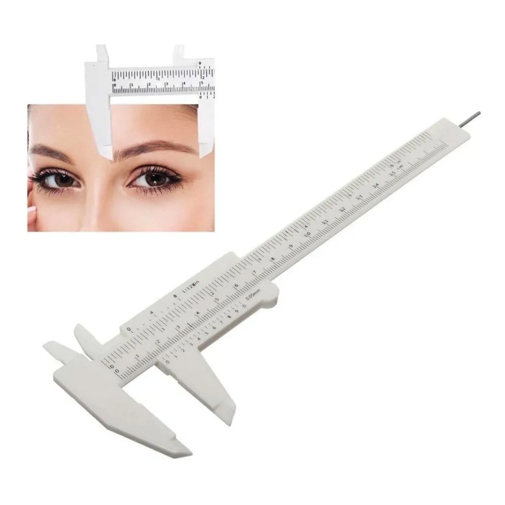 MEDIDOR DE CEJAS CALIBRE BLANCO *F*