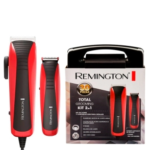 REMINGTON HAIR CUT KIT MÁQUINA DE CORTE +  PATILLERA HC4055T