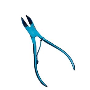 CORTA UÑAS MANICURÍA 11CM AZUL TITANIUM