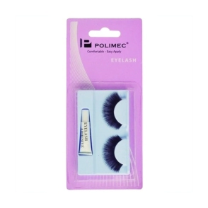 POLIMEC PESTAÑAS POSTIZAS C/PEGAMENTO 1 G P410