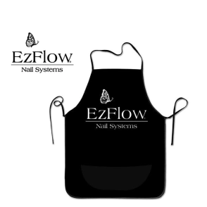 EZFLOW DELANTAL MANICURÍA NEGRO