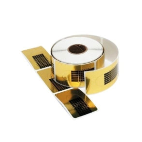 MOLDE PARA CONSTRUCCIÓN DE UÑAS DORADO