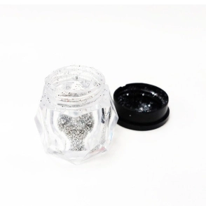 GLITTER 20 GR - COLOR PLATEADO