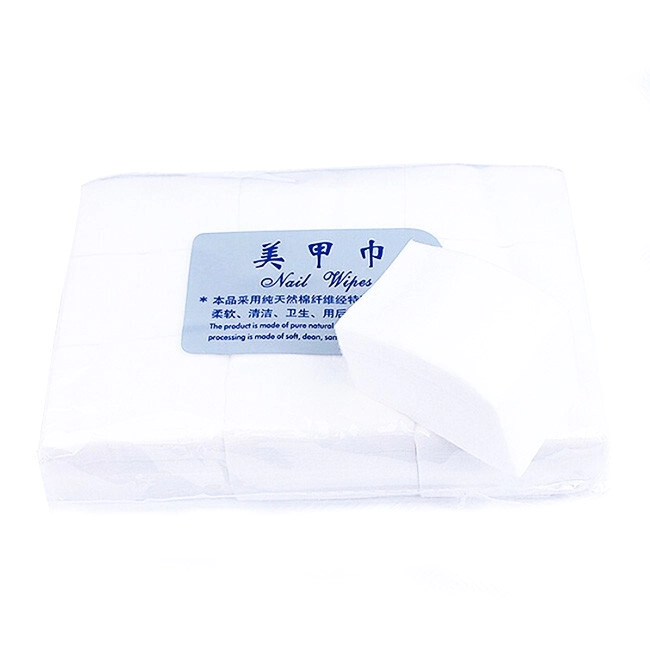 WIPES PARA MANICURIA COLOR BLANCO X 1.000