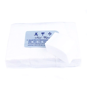 WIPES PARA MANICURIA COLOR BLANCO X 1.000