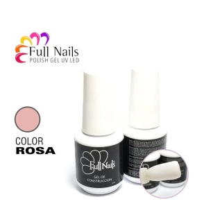 FULL NAILS BRUSH GEL DE CONSTRUCCION 15 ML COLOR ROSADO