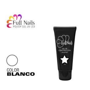 FULL NAILS ACRYGEL (GEL DE CONSTRUCCION) ULTRA BLANCO 60 G