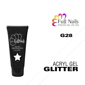 FULL NAILS ACRYGEL GLITTER  60 G