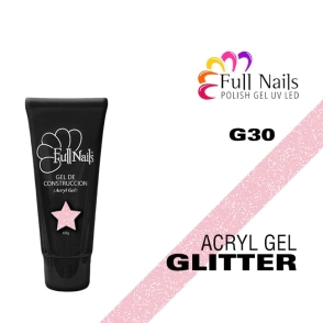 FULL NAILS ACRYGEL GLITTER  60 G