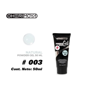 CHERIMOYA POWDER GEL UV/LED POLYGEL 50 ML NATURAL #003