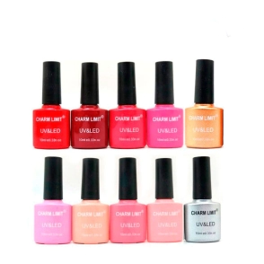 10 ESMALTE SEMIPERMANENTE CHARM LIMIT
