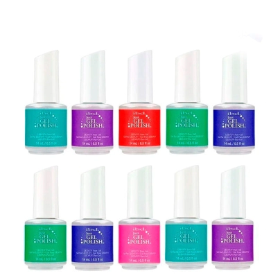 10 ESMALTES SEMIPERMANENTE IBD JUST GEL  POLISH
