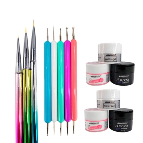 KIT LINER X3 + KIT DOTING X5 + CHERIMOYA GEL PLASTILINA X2 + CHERIMOYA AURORA SELLANTE X2 + CHERIMOY