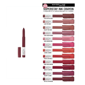 MAYBEILLINE SUPER STAY INK CRAYON SEATTLE FOR MORE