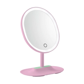 ESPEJO CON LUZ LED CIRCULAR 18CM X 30CM