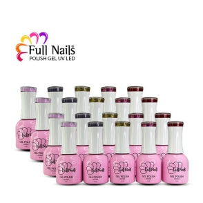 COMBO: FULL NAIL ESMALTE SEMI PERMANENTE X20