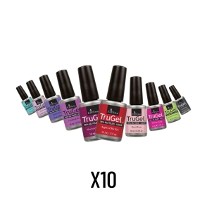 10 EZEFLOW TRUGEL ESMALTES SEMIPERMANENTE
