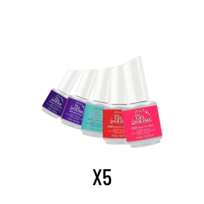 COMBO IBD 5 ESMALTES SEMIPERMANENTES