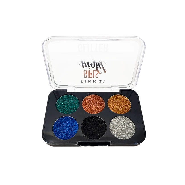 PALETA PINK 21 GIRLS NIGHT GLITTER