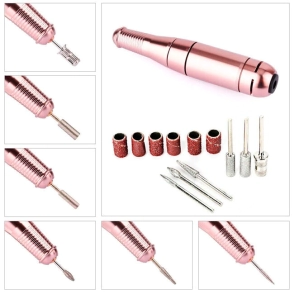 SET DE TORNO PARA UÑAS C/FRESAS 26000 RPM