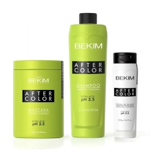 COMBO BEKIM AFTER COLOR SHAMPOO + MÁSCARA + CREMA DE PEINAR