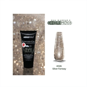 Powder Gel UV/LED 50ML #026 Silver Fantasy