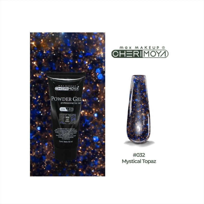 Powder Gel UV/LED 50ML #032 Mystical Topaz