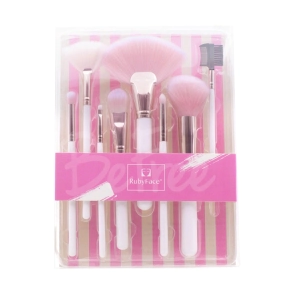SET DE MAQUILLAJE 8 BROCHAS RUBYFACE