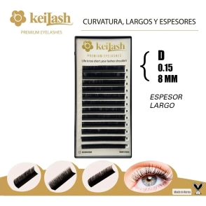 KEILASH PESTAÑAS PREMIUM D 0.15  8MM