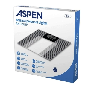 ASPEN BALANZA DIGITAL  PERSONAL ANTI SLIP B15