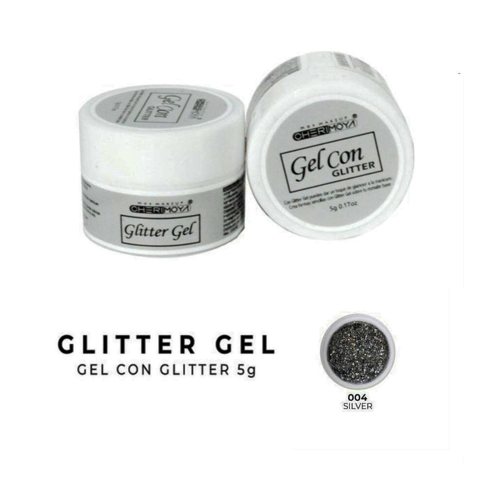 CHERIMOYA GEL CON GLITTERS #004