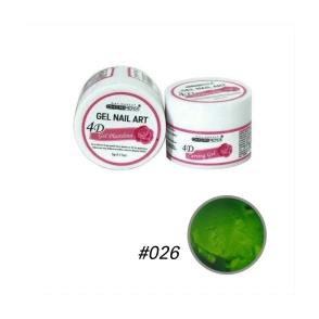 CHERIMOYA GEL PLASTILINA 4D #026 NAIL ART 5GR