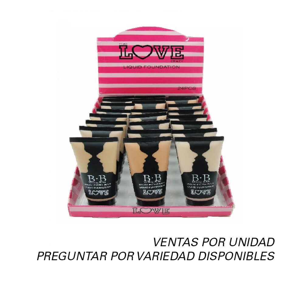 TEJAR LOVE CRAZY B.B. MAQUILLAJE FLUIDO ART 5009