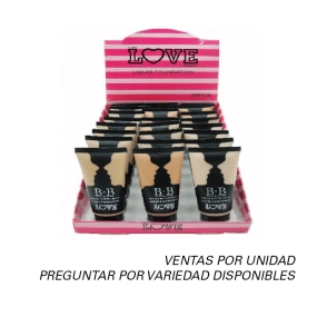 TEJAR LOVE CRAZY B.B. MAQUILLAJE FLUIDO ART 5009