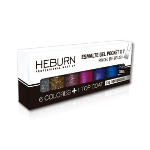 HEBURN ESMALTE GEL POCKET X 7 03