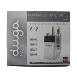 TORNO PARA UÑAS PROFESIONAL DUGA + KIT FRESAS
