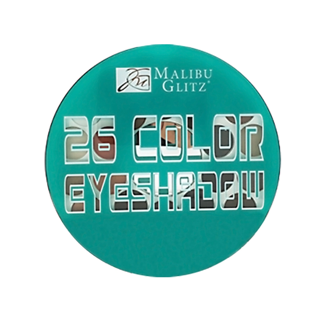 PALETA DE SOMBRAS MATE MALIBU GLITZ 26 COLORES
