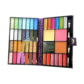 SET DE MAQUILLAJE ESTUCHE LILA BR-1861