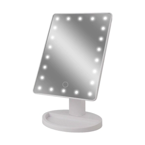 ESPEJO CON LUZ LED RECTANGULAR 17 CM X 22 CM