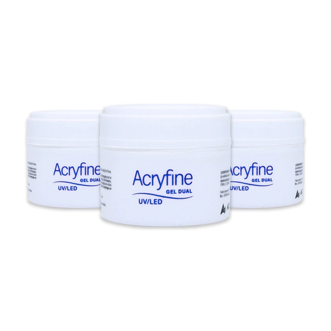 COMBO ACRYFINE 3 GEL UV/LED