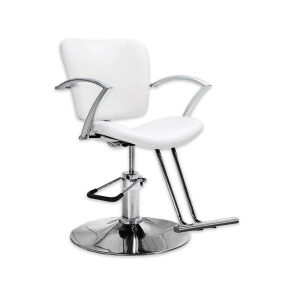 SILLÓN BALTIMORE BASE HIDRÁULICA | BLANCO