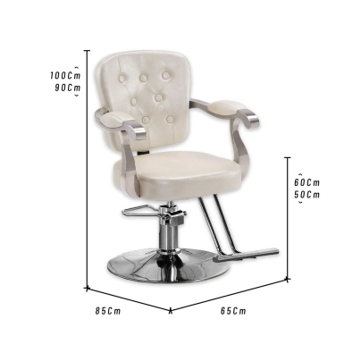 SILLN DE PELUQUERA WASHINGTON | BLANCO