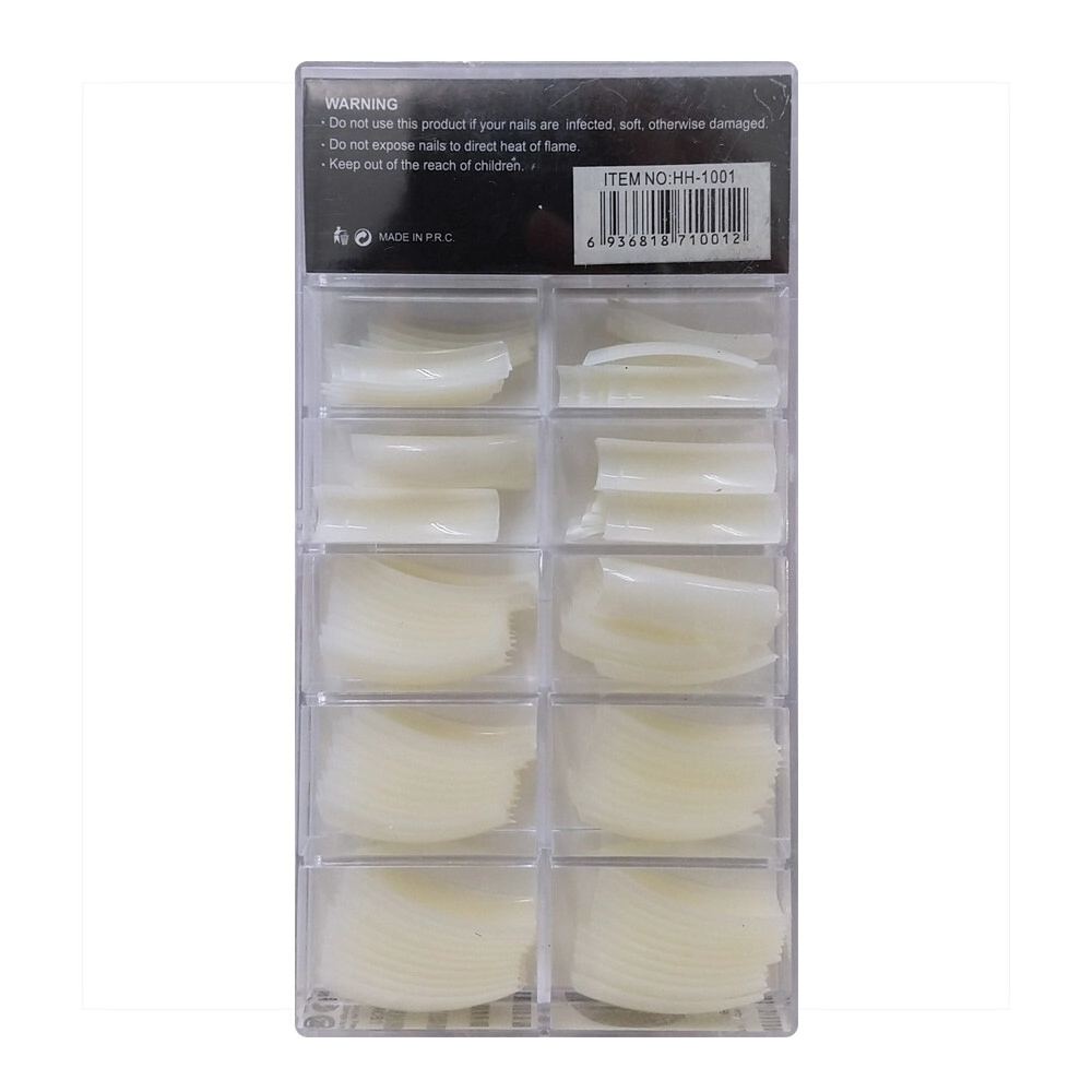 FULL NAIL 100 TIPS NATURAL