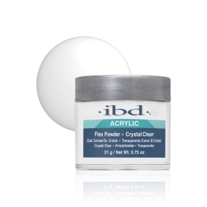 IBD ACRYLIC FLEX POWDER CRYSTAL CLEAR POLVO ACRLICO 21G