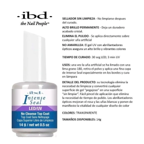 IBD INTENSES SEAL TOP COAT LED/UV 14ML
