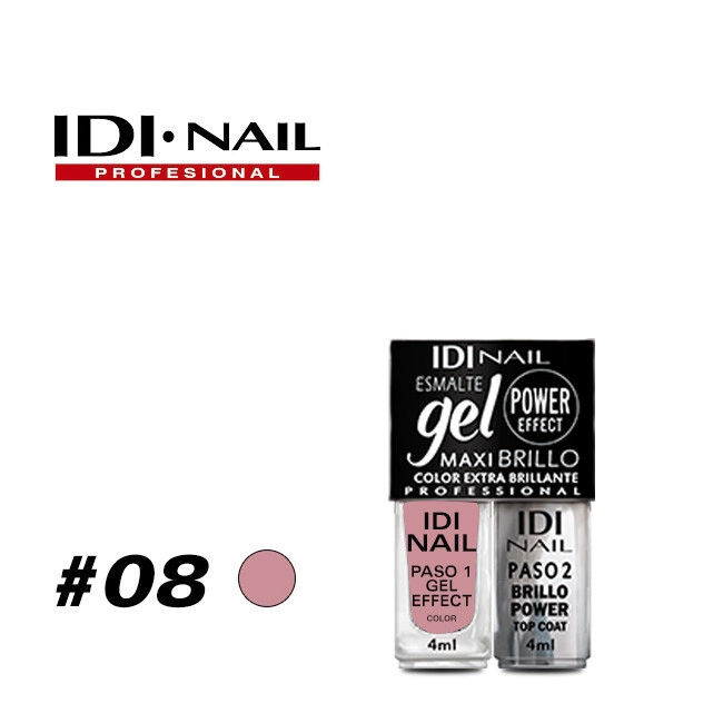 IDI ESMALTE GEL MAXI BRILLO 4ML #08