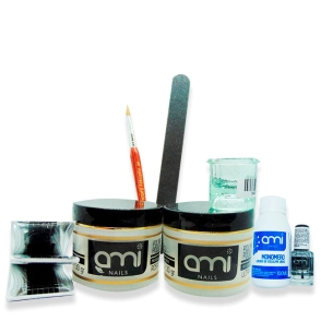 KIT AMI P/ UÑAS ACRÍLICAS POR X 2 COLORES