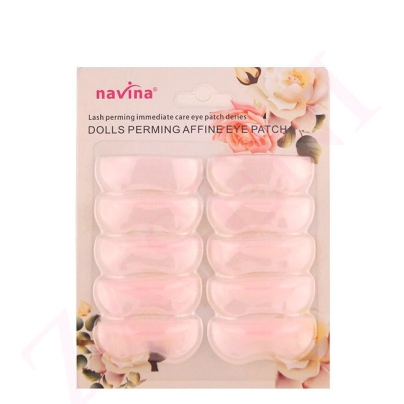 NAVINA BIGUDIES DE SILICONA PARA PESTAAS X 10