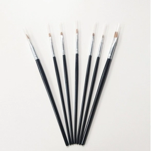 PINCELES PARA GEL  X 7