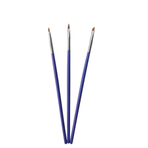 PINCELES UÑAS X 3 MANICURIA